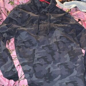 American Eagle Outfitters Charcoal Gray Hoodie